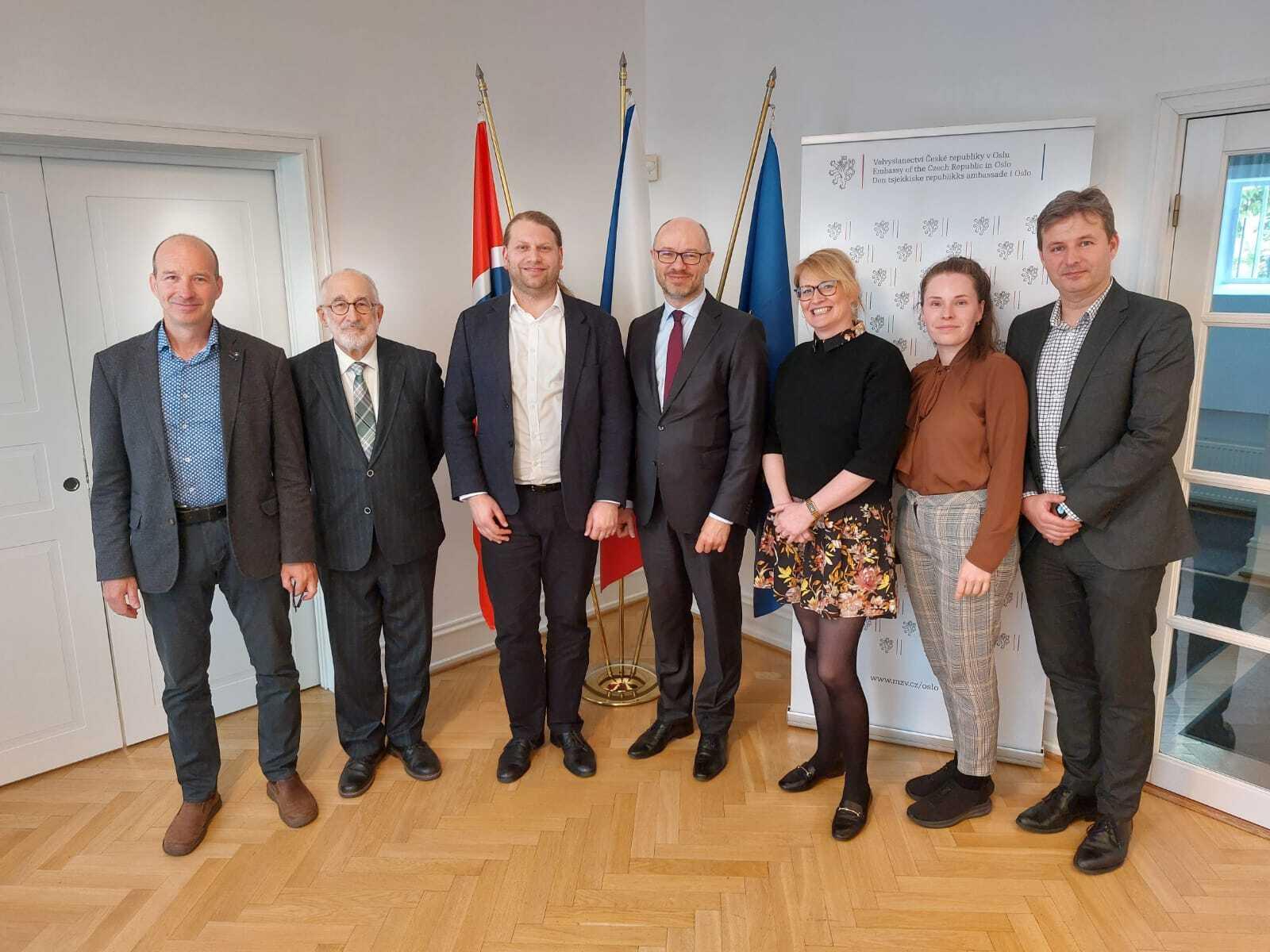 ČBK a Jaromír Kejval v Norsku, zdroj: X/Velvyslanectví ČR v Oslo ČBK a Jaromír Kejval v Norsku, zdroj: X/Velvyslanectví ČR v Oslo