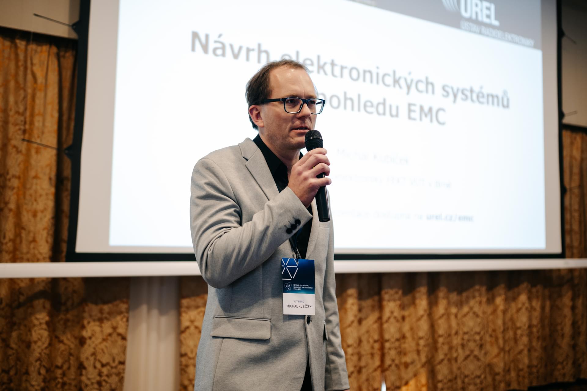 Michal Kubíček z Vysokého učení technického v Brně Michal Kubíček z Vysokého učení technického v Brně